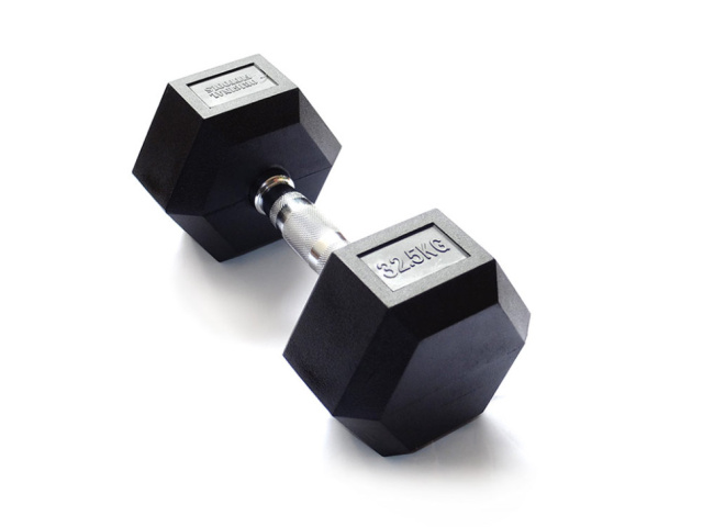 Гантель гексагональная Original FitTools FT-HEX-32,5 кг Гантель гексагональная Original FitTools FT-HEX-32,5 кг