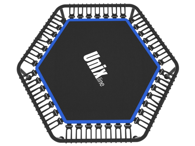 Батут UNIX Line FITNESS Lite Blue, 130 см