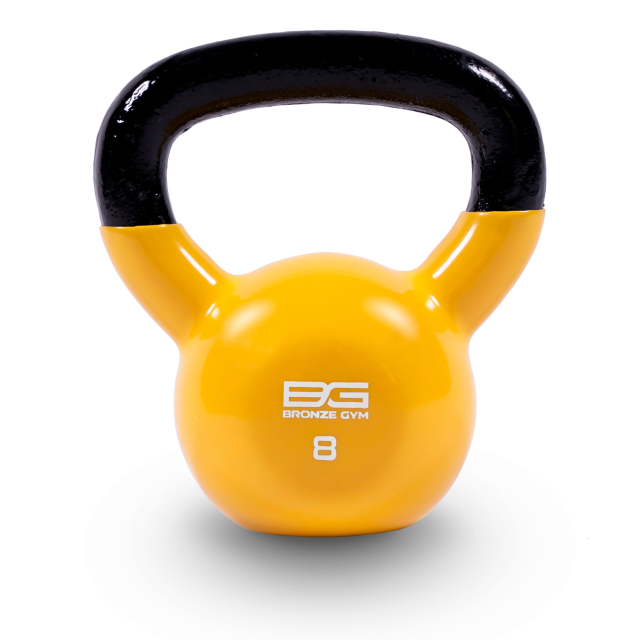BRONZE GYM BGKBV08 Гиря в ПВХ 8 кг BRONZE GYM BGKBV08 Гиря в ПВХ 8 кг