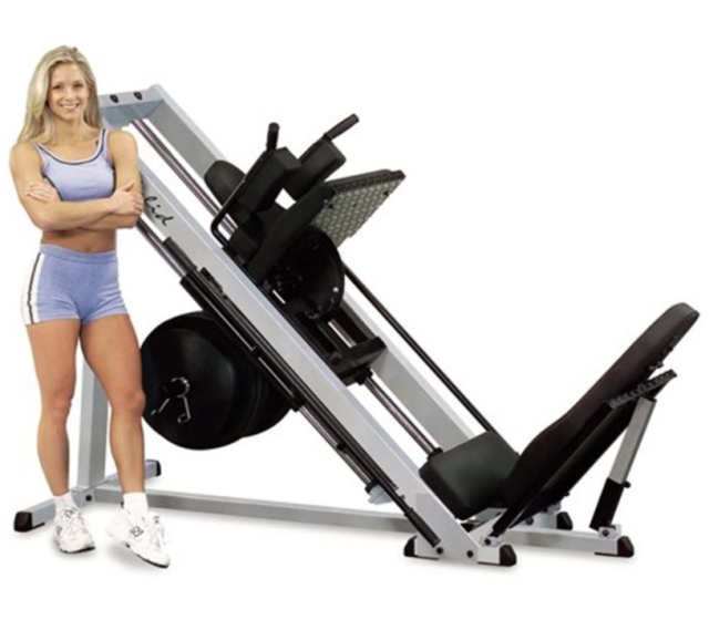 Гак-машина/Жим ногами под углом 45 Body-Solid GLPH2100