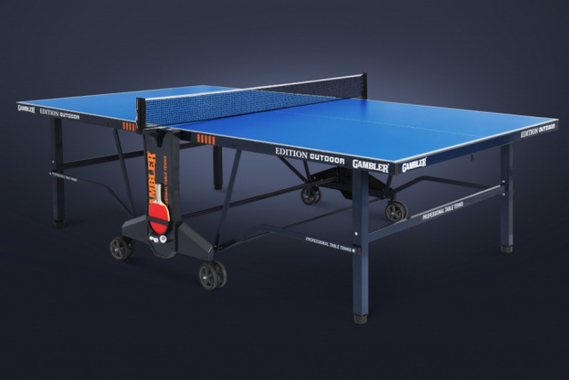 Теннисный стол GAMBLER Edition Outdoor BLUE GTS-4 Теннисный стол GAMBLER Edition Outdoor BLUE GTS-4