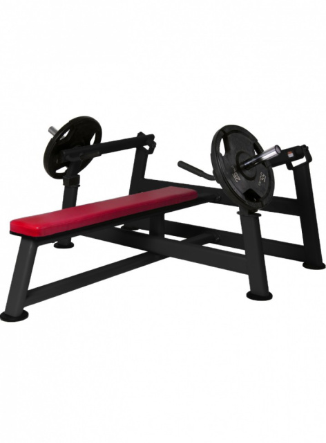 Жим горизонтальный на свободном весе BenCarFitness TS-P015/2 (бордовый)