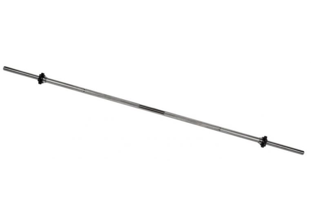 Гриф хромированный MB Barbell MB-BarM25-1800B с замками Гриф хромированный MB Barbell MB-BarM25-1800B с замками