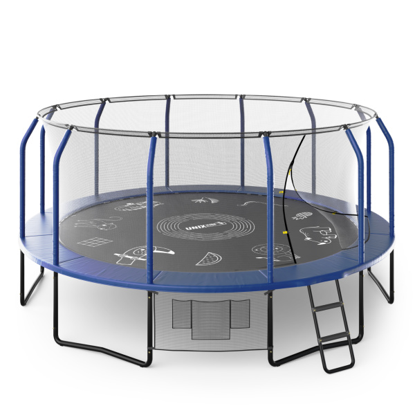 Батут Unix line SUPREME GAME 16 ft (blue)