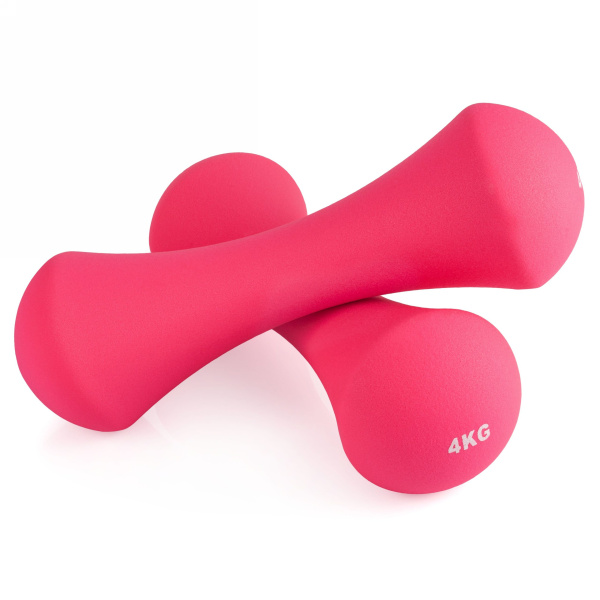 Гантель неразборная 4 кг. неопрен VictoryFit VF-DN040