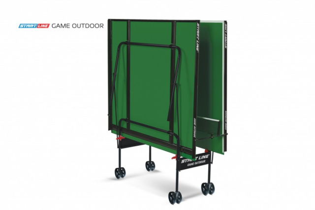 Теннисный стол Start line Game Outdoor (зеленый/с сеткой) Теннисный стол Start line Game Outdoor (зеленый/с сеткой)