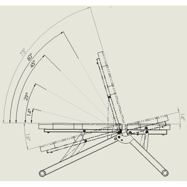 Скамья универсальная складная Vertex FT-301B (FT-711) Скамья универсальная складная Vertex FT-301B (FT-711)