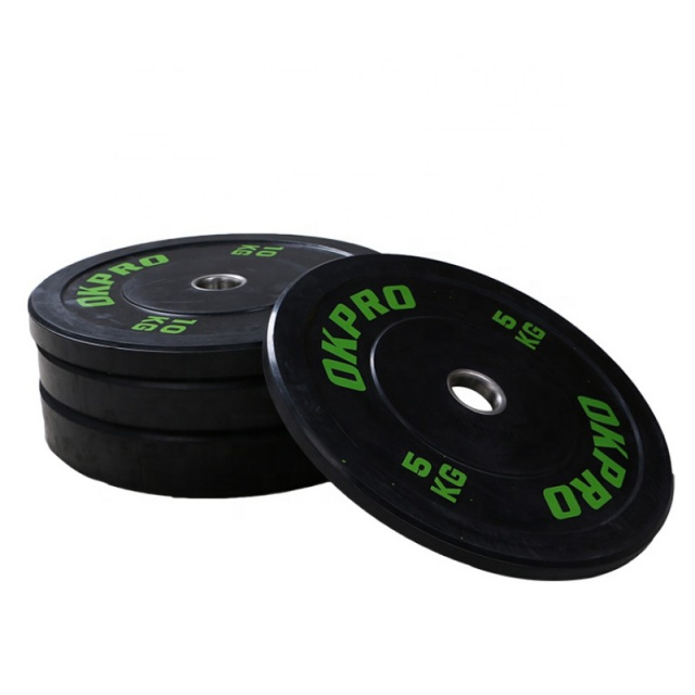 Диск бамперный резиновый OKPRO OK2006-1 (5 кг)