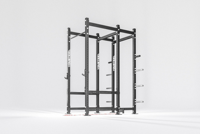 Силовая рама YOUSTEEL Single Rack HARD + Plates