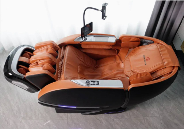 Массажное кресло Okinoya Shunkan Black Orange