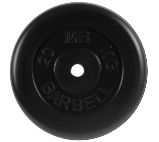 Диск 20 кг Barbell MB-PltB26-20