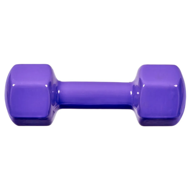 Набор гантелей обрезиненных Bradex SF 0872 4 кг фиолетовые, 2 шт. Набор гантелей обрезиненных Bradex SF 0872 4 кг фиолетовые, 2 шт.