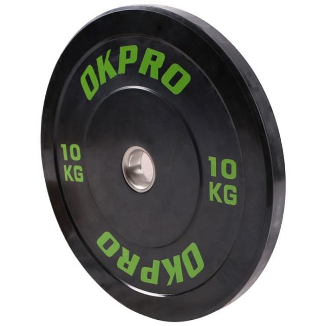 Диск бамперный резиновый OKPRO OK2006-1 (10 кг)