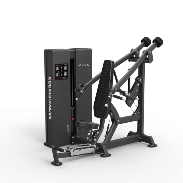 Мультижим от груди от плеч STEELFRAME AYAX (Вес стека 68 кг.) Мультижим от груди от плеч STEELFRAME AYAX (Вес стека 68 кг.)