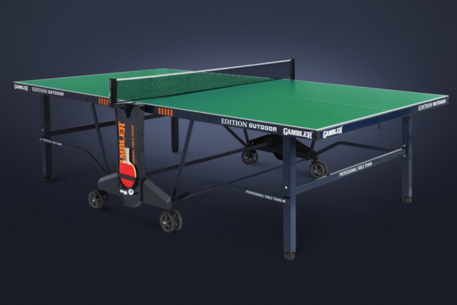 Стол теннисный GAMBLER Edition Outdoor GREEN GTS-5 Стол теннисный GAMBLER Edition Outdoor GREEN GTS-5