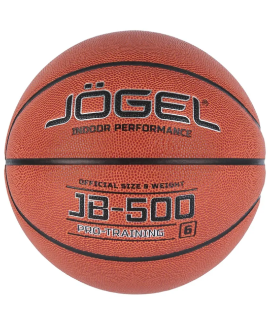 Мяч баскетбольный Jogel JB-500 №6 (BC21) 1/24
