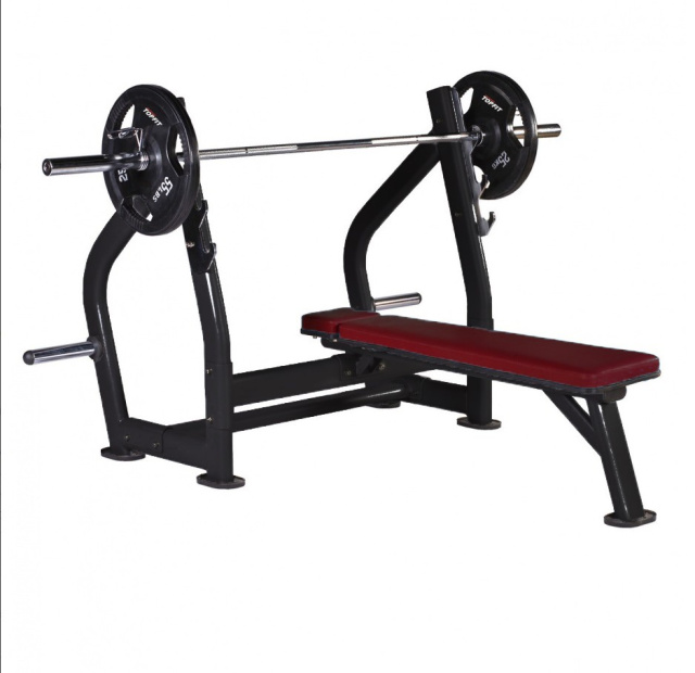 Олимпийская скамья для наклонного жима BenCarFitness TS-P020/4 (бордовый)