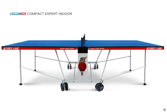 Теннисный стол START LINE COMPACT EXPERT OUTDOOR  BLUE 6044-3 Теннисный стол START LINE COMPACT EXPERT OUTDOOR  BLUE 6044-3