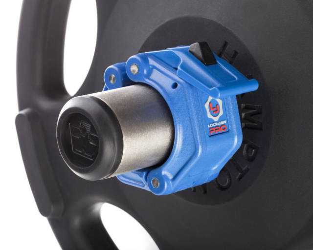 Замок Олимпийский Lock-Jaw PRO 2, d 50, синий