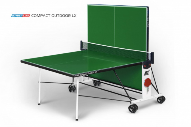 Теннисный стол Start line Compact Outdoor-2 LX (зеленый) Теннисный стол Start line Compact Outdoor-2 LX (зеленый)