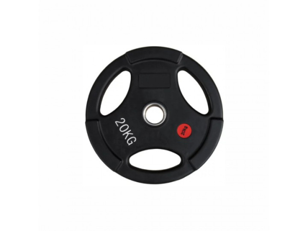 Диски обрезиненные с тремя хватами в ассортименте 20 кг