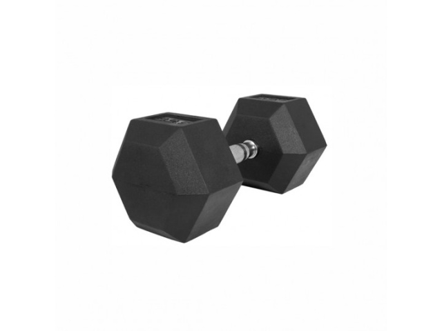 Гексагональные обрезиненные гантели. Ряд от 42,5 до 50 кг Гексагональные обрезиненные гантели. Ряд от 42,5 до 50 кг