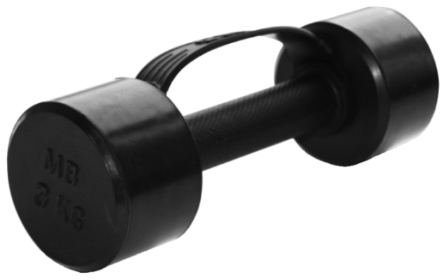 Диск обрезиненный "Barbell" d 26 мм цветной 2,5 кг