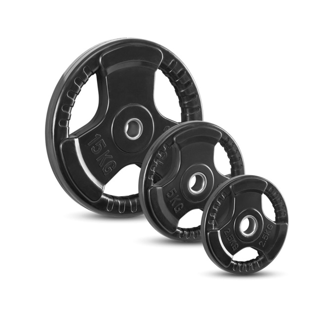 Стальной диск с резиновым покрытием 7,5 кг STEELFRAME Iron IR91036