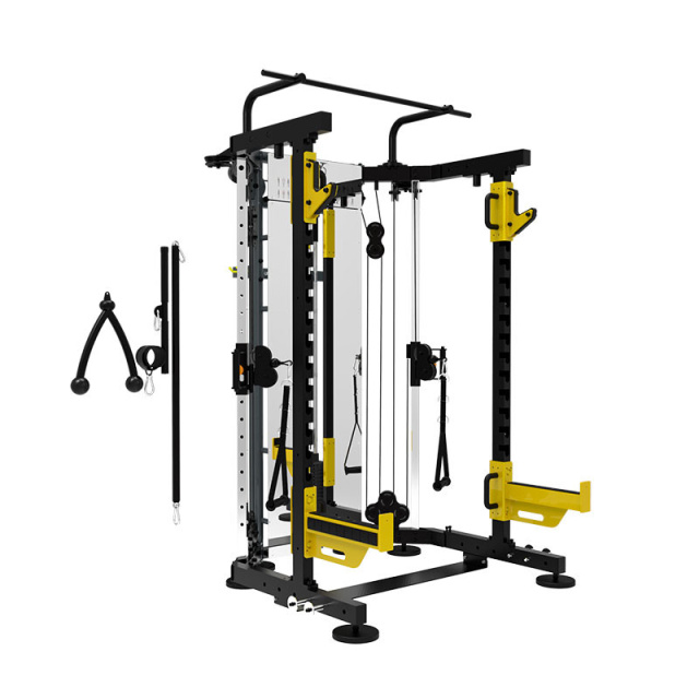 Двойная регулируемая тяга со станцией для приседаний Vertex RWM112-B