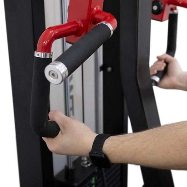 Горизонтальная тяга Protrain CP108 (черно-красный)