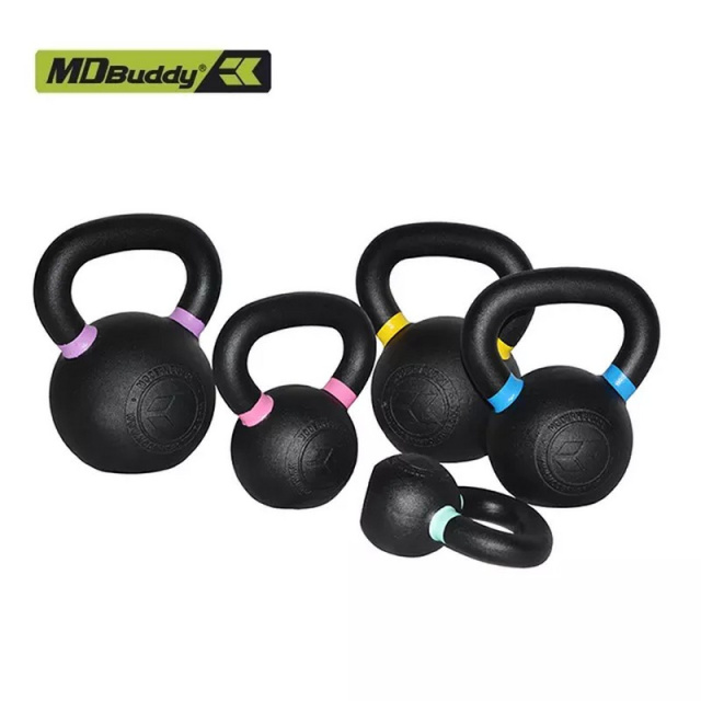 Гиря железная с цветными кольцами MD Buddy MD2219 (24 кг) Гиря железная с цветными кольцами MD Buddy MD2219 (24 кг)