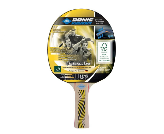 Ракетка DONIC LEGENDS 500 Ракетка DONIC LEGENDS 500