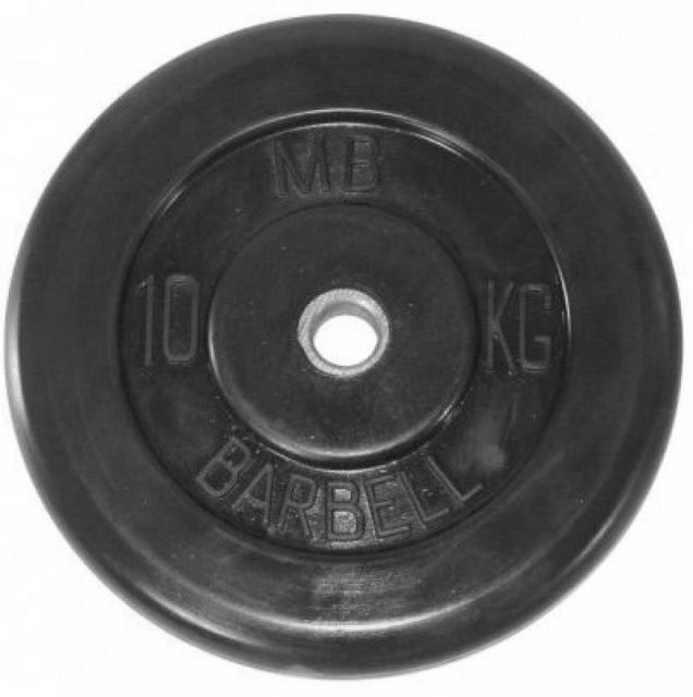 Диск олимпийский "Barbell" d 51 мм цветной 20,0 кг