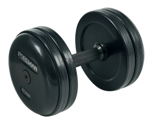 Гантели обрезиненные FOREMAN, 62.5 кг Гантели обрезиненные FOREMAN, 62.5 кг