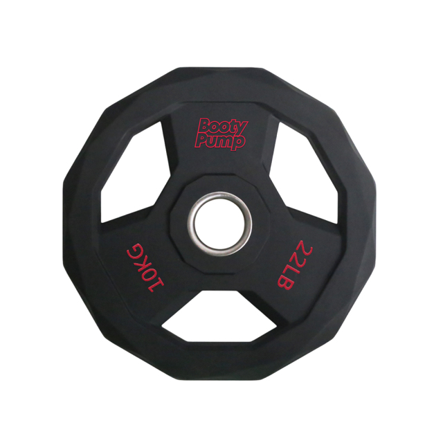 Диск полиуретановый треххватовый BOOTY PUMP 10KG