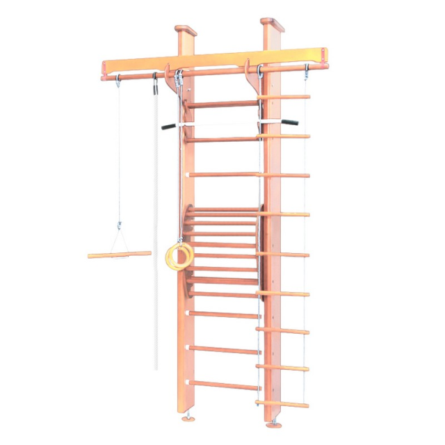 ДСК "Карусель 2Д.02.02" к стене + тренажёр для осанки №2 Светлый