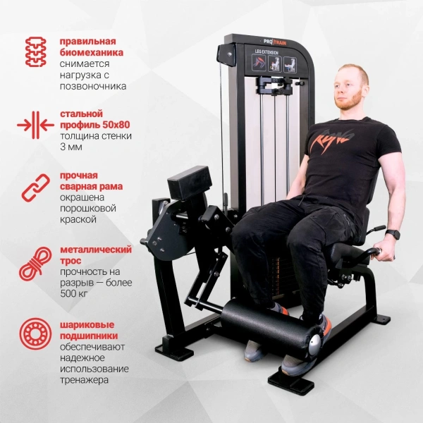 Разгибание ног сидя Protrain CP113
