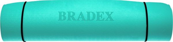 Коврик для йоги и фитнеса 183*61*0,6 TPE, мятный