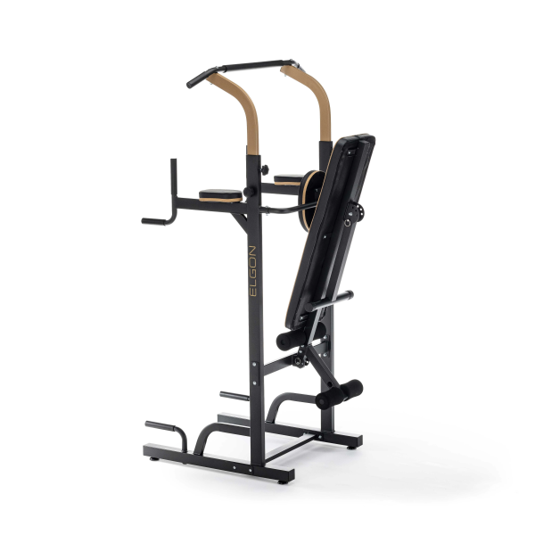 Турник 3 в 1 со скамьей домашний OXYGEN FITNESS ELGON