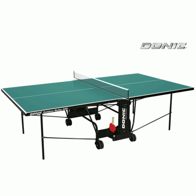 Теннисный стол Donic Outdoor Roller 600 (зеленый) Теннисный стол Donic Outdoor Roller 600 (зеленый)