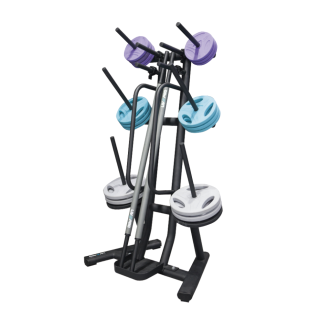 Стойка для хранения грифов и дисков Live Pro вертикальная Стойка для хранения грифов и дисков Live Pro вертикальная