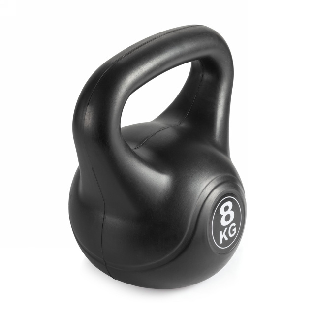 Гиря пластиковая 8 кг. VictoryFit VF-KP080 Гиря пластиковая 8 кг. VictoryFit VF-KP080