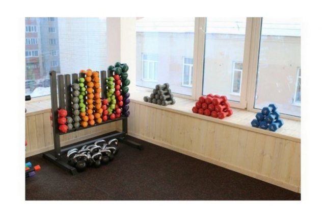 Гантель в виниловой оболочке PROFI-FIT, 2 кг Гантель в виниловой оболочке PROFI-FIT, 2 кг