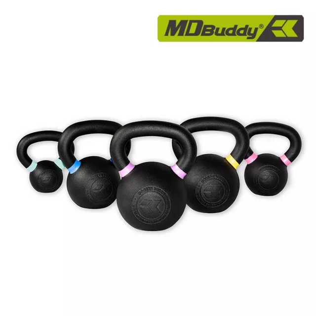 Гиря железная с цветными кольцами MD Buddy MD2219 (24 кг) Гиря железная с цветными кольцами MD Buddy MD2219 (24 кг)