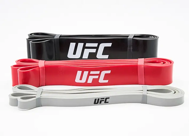 Набор эластичных эспандеров UFC (3 в 1)