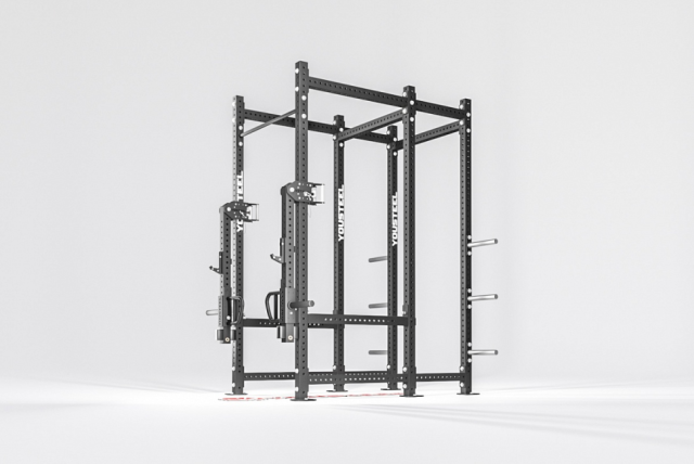 Силовая рама YOUSTEEL Single Rack HARD + Plates