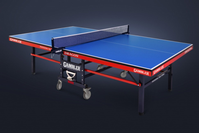 Стол теннисный GAMBLER DRAGON BLUE GTS-7 Стол теннисный GAMBLER DRAGON BLUE GTS-7