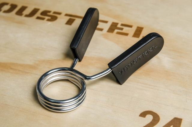 Зажим для штанги YOUSTEEL, пружинный, пара