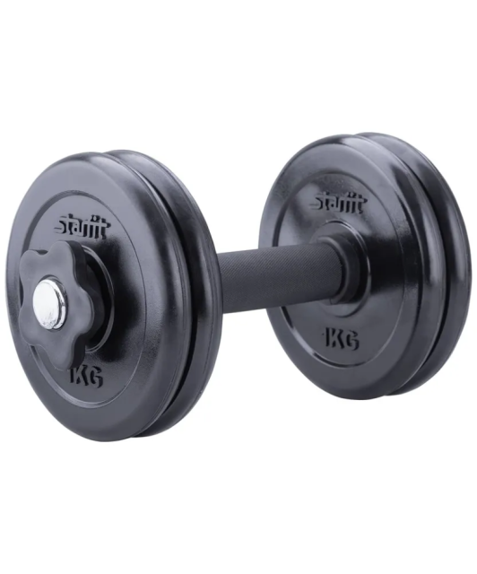 Гантель разборная обрезиненная STARFIT DB-716, 3 кг Гантель разборная обрезиненная STARFIT DB-716, 3 кг