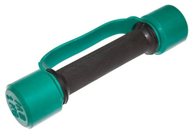 Диск обрезиненный "Barbell" d 31 мм цветной 15,0 кг